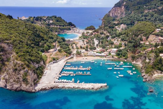 kerkyra limani Palaiokastritsa